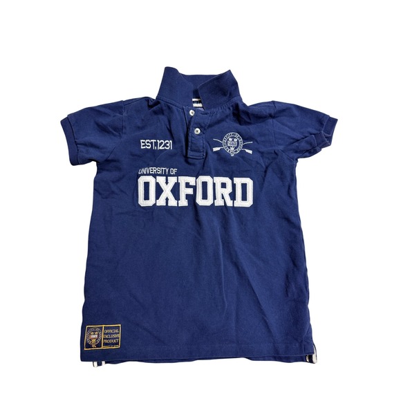 Humbugz by Mantisworld Other - University of Oxford Kids Navy Blue Polo Shirt Size 8-9Y Official - BC